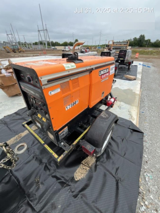 2021 Lincoln Electric Vantage 322 Vantage 322 Ready Pak 3 w/ Decals, ORANGE (includes trailer, cable rack, fender light kit) NO Telematics