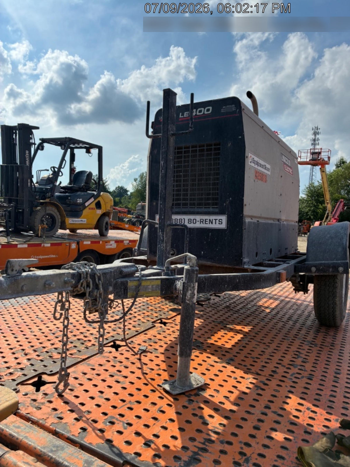 2024 Lincoln Electric LE400 Kubota V1505, Trlr, Cable Rack, Light Kit, ES Decals, T3