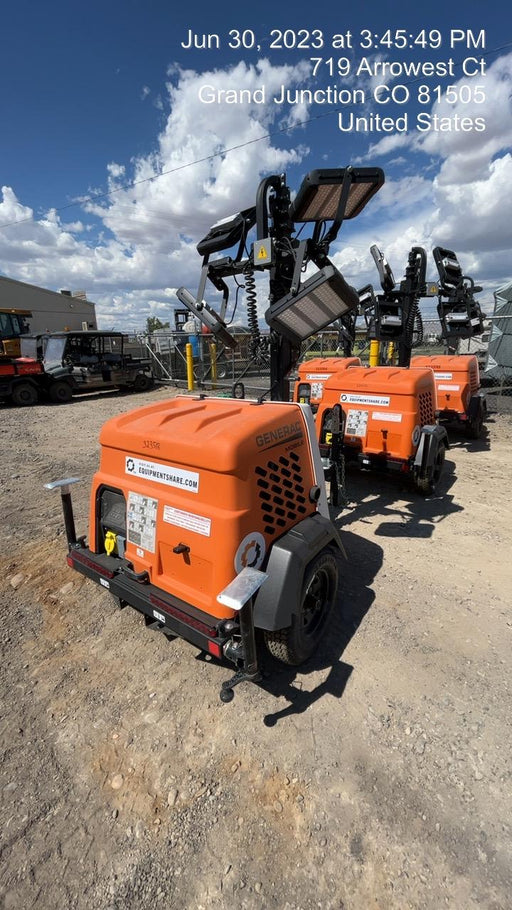 2023 Generac MLT2 Diesel, Flex Switch 120V Input, Powerzone Controller, (4) 320W LED Lights, 4kW Generator, 39.9 Gal Fuel Tank, 2" Ball, T3