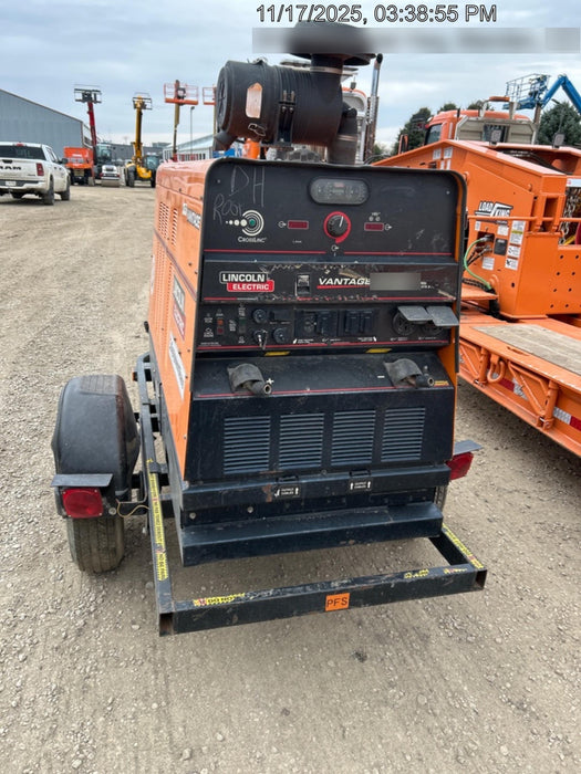 2021 Lincoln Electric Vantage 549X Ready Pak 3, ORANGE (includes trailer, cable rack, fender light kit)