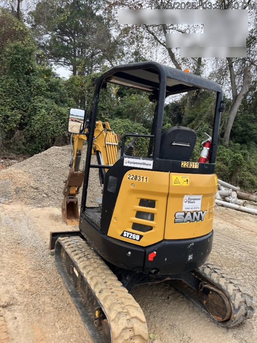 2022 SANY SY26