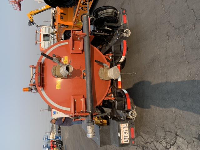 2020 Ditch Witch HX30 500G Spoils Tank, 80G Water Tank, 48" Lance, #3 Nozzel, VT9H 500 GAL HYD TRAILER