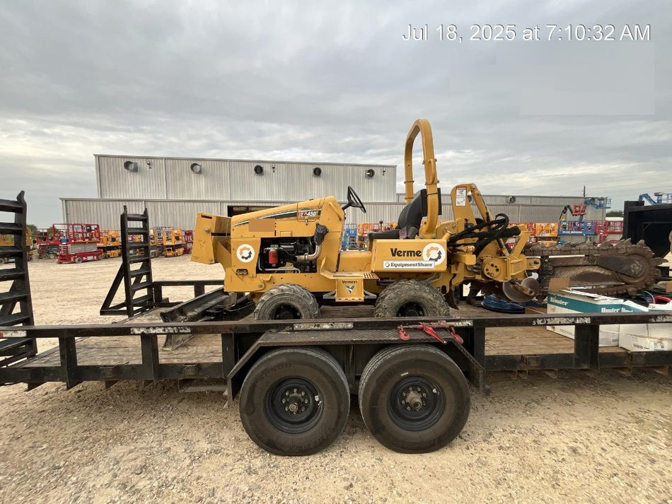 2019 VERMEER RTX450