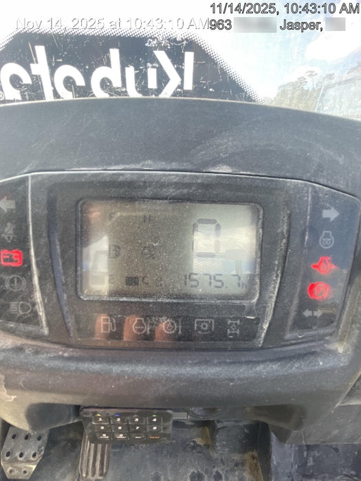 2022 Kubota RTV-X1140W-H Plastic Canopy, Windshield Acrylic Clear, LED Strobe Light, Wire Harness Kit, Back up Alarm