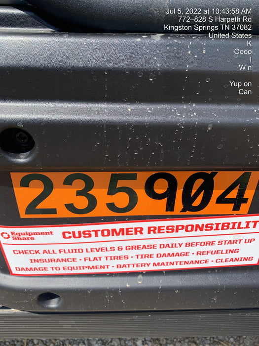 2022 CLUB CAR CA1700D (Canopy)