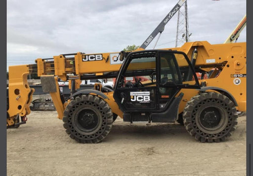 2020 JCB 510-56 Cab/Heat/Air, Solid Tires, Work Lights, Beacon, Aux Hydraulics, Back up Alarm, Lifting Eye, ES Decals