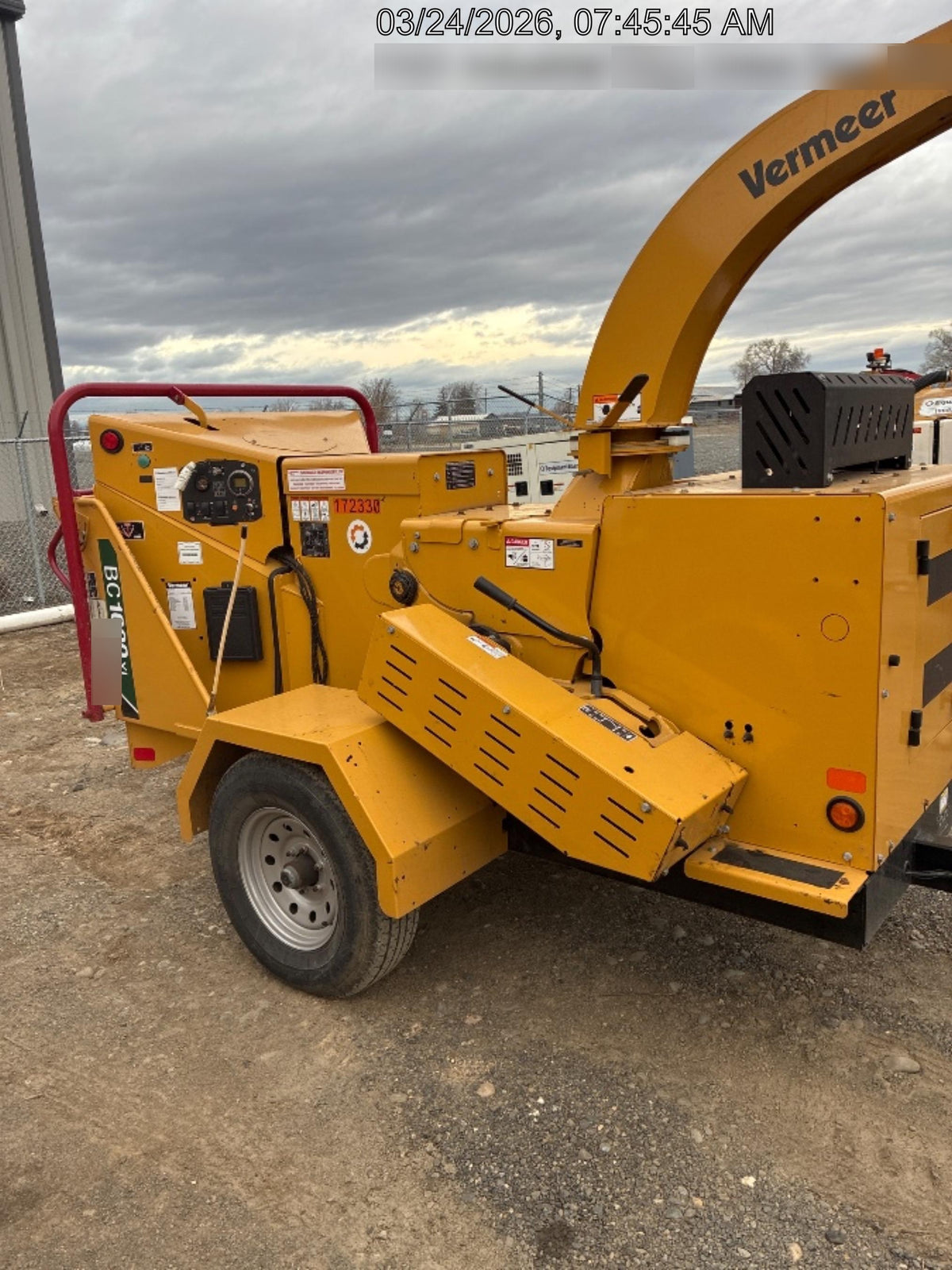 2021 VERMEER BC1000XL Gas