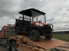 2022 Kubota RTV-X1140W-H Plastic Canopy, Windshield Acrylic Clear, LED Strobe Light, Wire Harness Kit, Back up Alarm