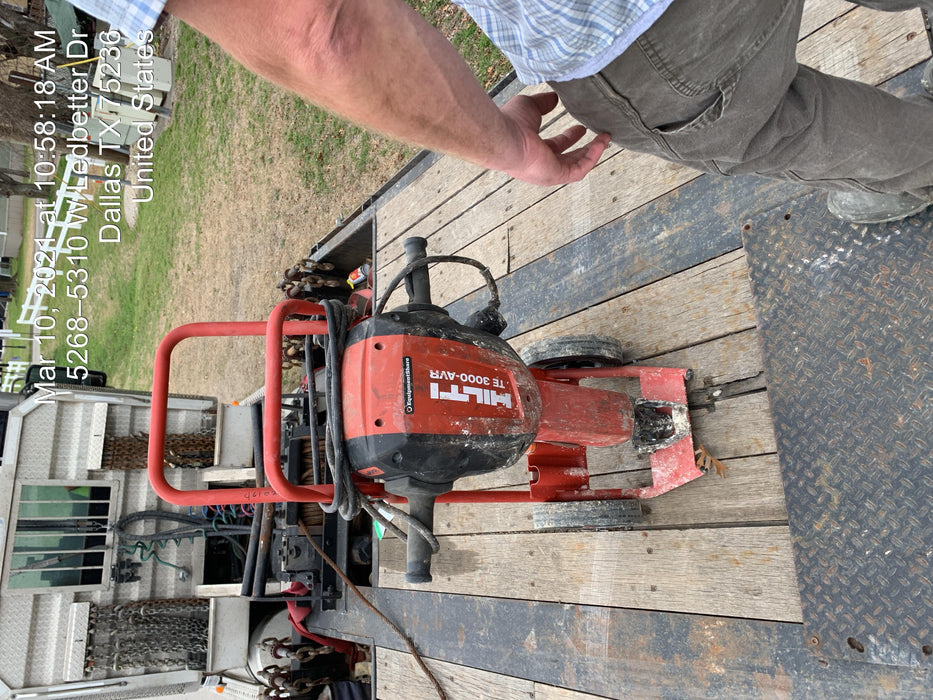 2019 HILTI TE 3000-AVR
