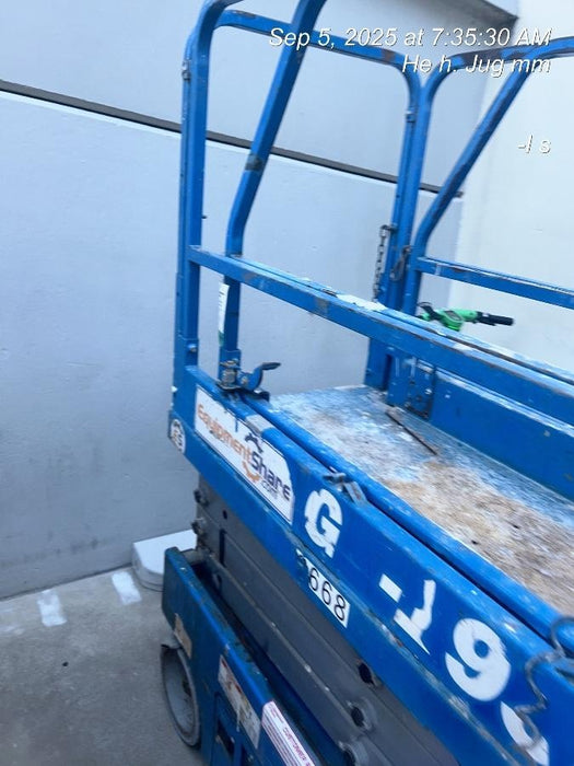 2017 Genie GS-1930 Genie GS-1930 Scissor Lift