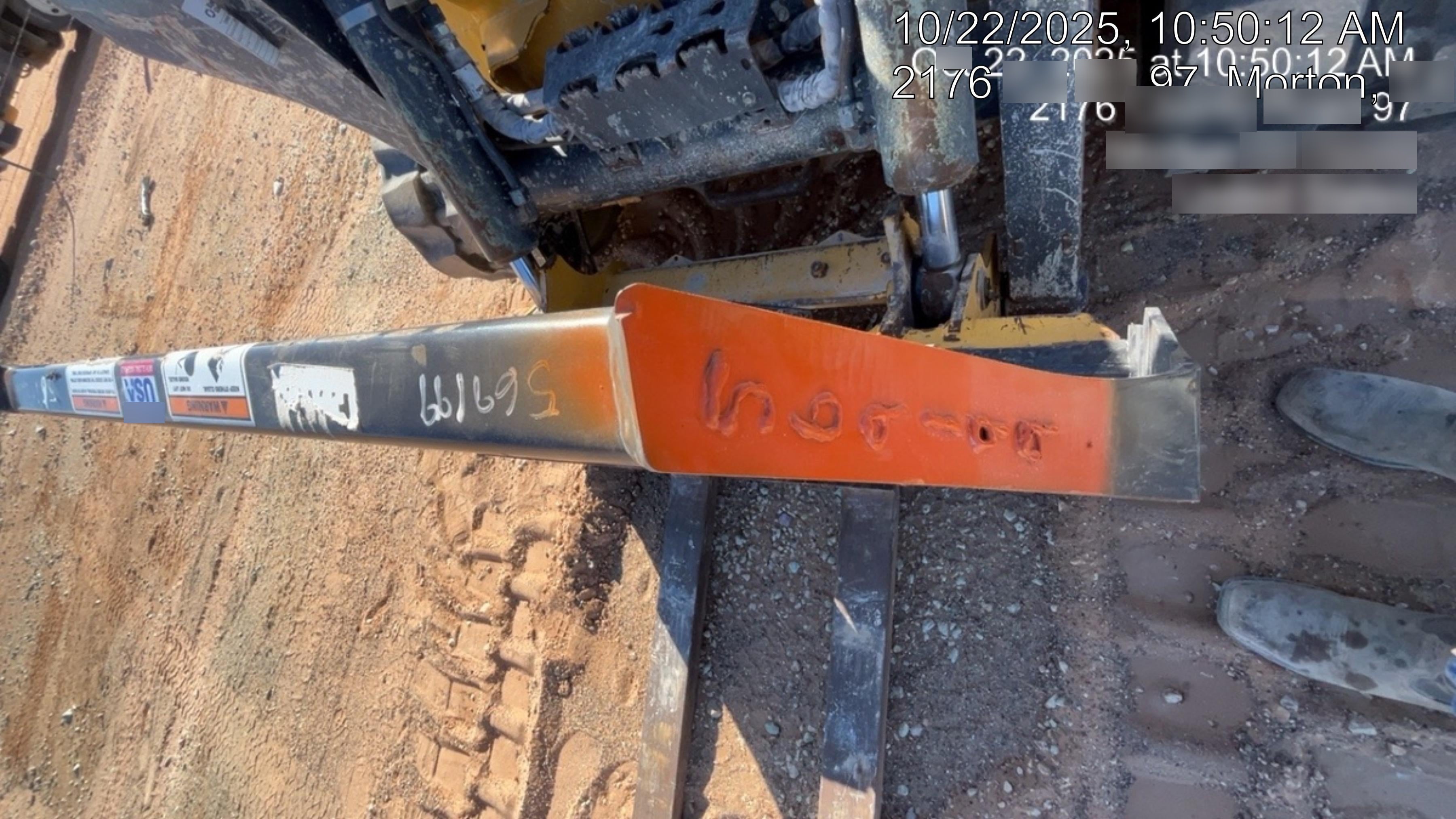 2025 PALADIN 72" Skid Steer Forks