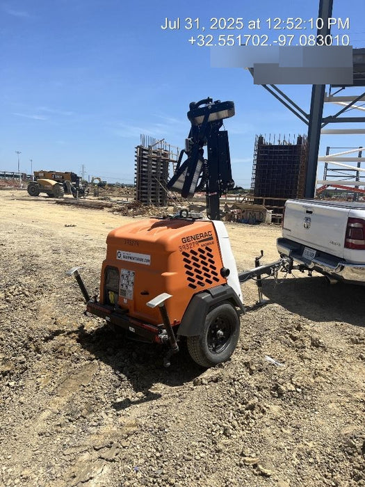 2024 Generac MLT2 Diesel, Flex Switch 120V Input, Powerzone Controller, 
(4) 320W LED Lights, 4kW Generator, 39.9 Gal Fuel Tank, 2" Ball, T3