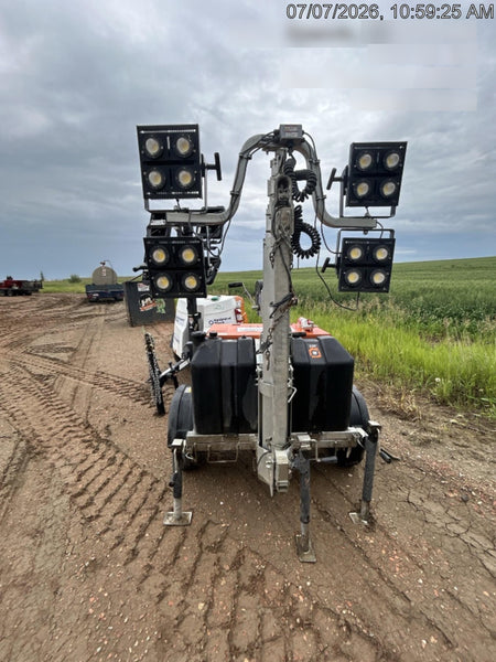 2024 Wanco WLTT-4MM4K Diesel, Deep Sea Controller, Shore Power Plug, Auto Start, (4) 350W LED Floodlights, 4kW Generator, 60 Gal Fuel Tank, 2" Ball, T3