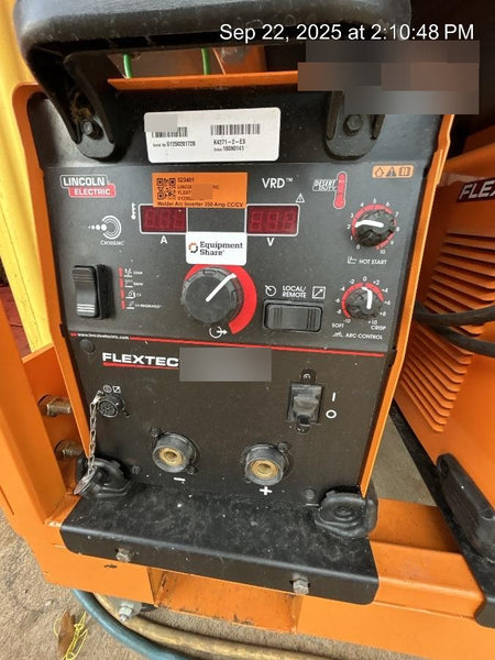 2025 LINCOLN ELECTRIC FLEXTEC 350X