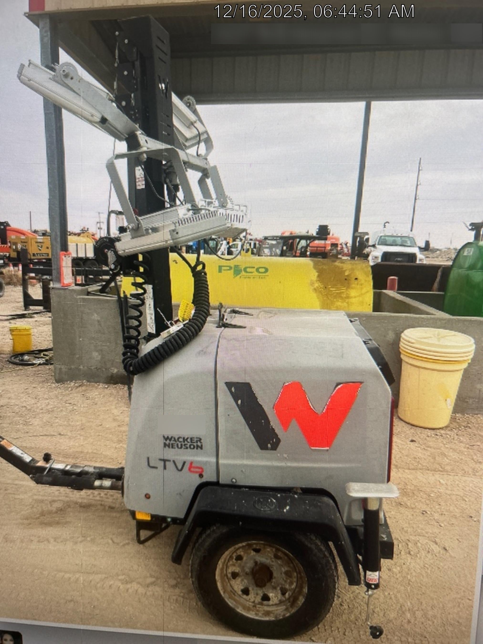 2019 Wacker Neuson LTV6K-LED Standard LED Towable Light Tower w/None