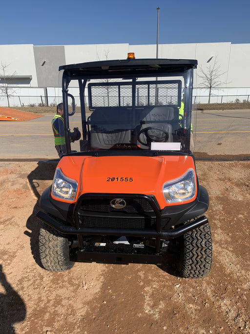2022 Kubota RTV-X1140W-H Plastic Canopy, Windshield Acrylic Clear, LED Strobe Light, Wire Harness Kit, Back up Alarm