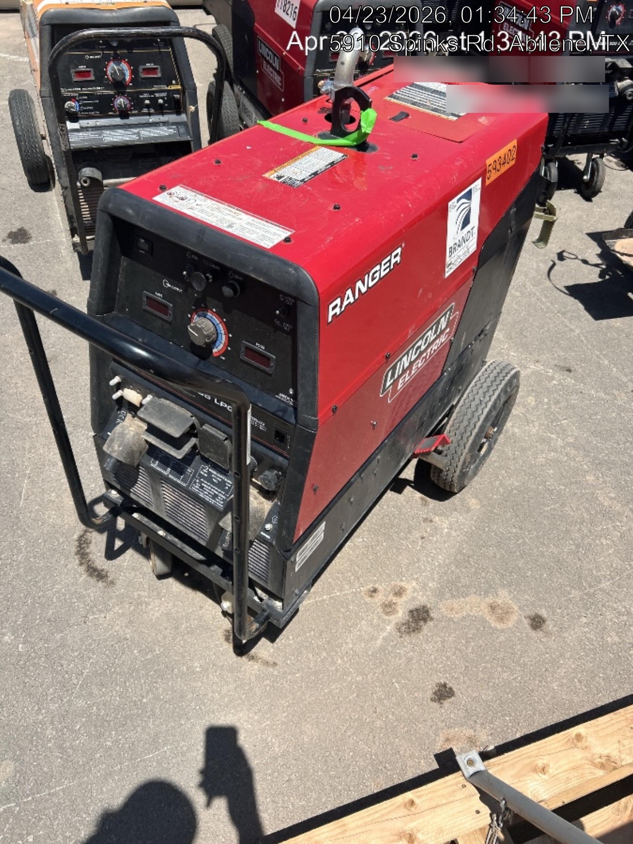 2025 LINCOLN ELECTRIC Ranger 305 LPG