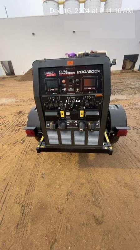 2024 Lincoln Electric Dual Maverick 200/200X Ready Pak 3, Includes Trailer, Cable Rack, Fender Light Kit K4382-1-RP3