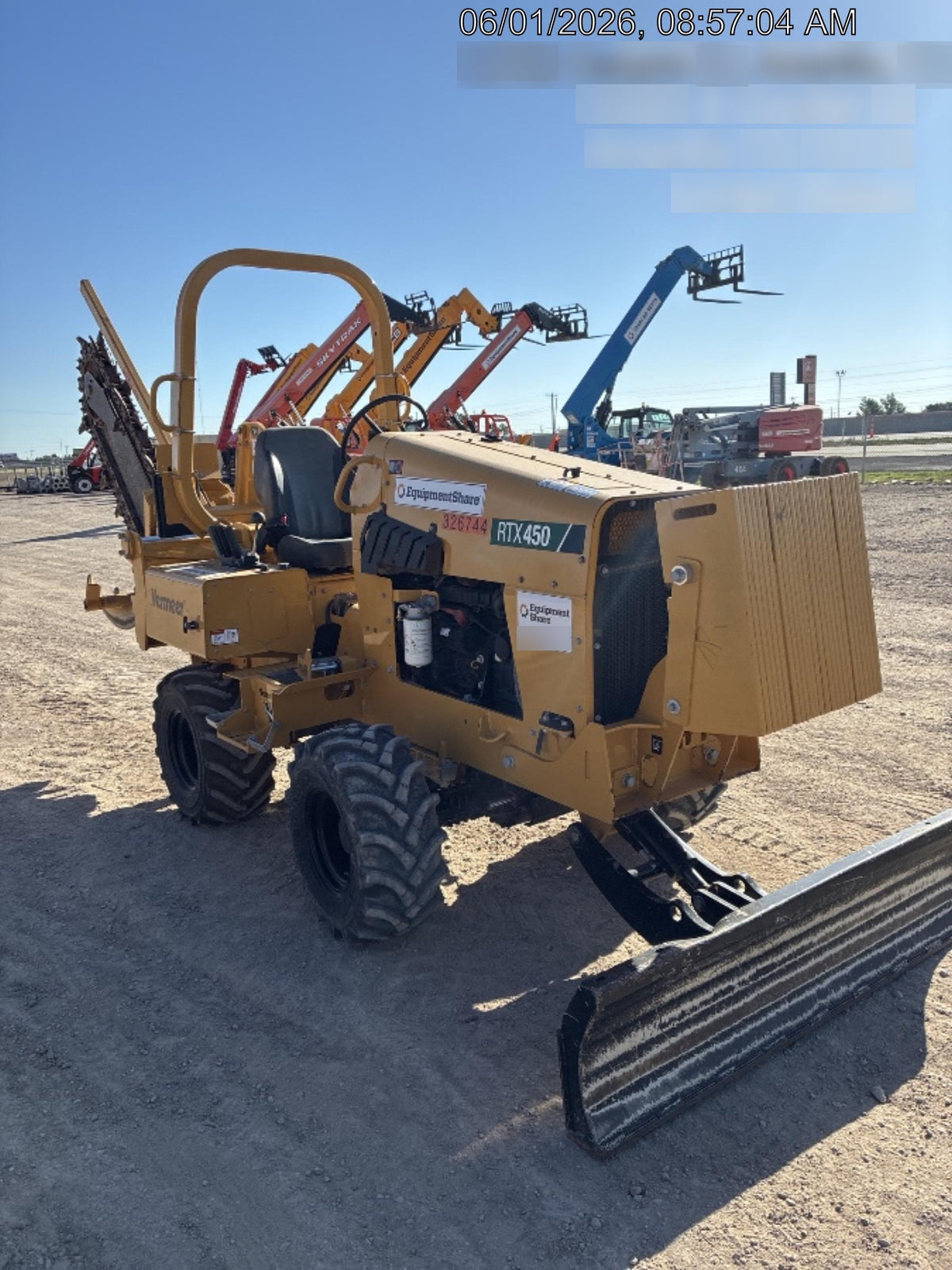 2023 VERMEER RTX450