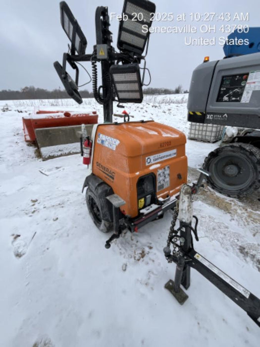 2023 Generac MLT2 Diesel, Flex Switch 120V Input, Powerzone Controller, 
(4) 320W LED Lights, 4kW Generator, 39.9 Gal Fuel Tank, 2" Ball, T3