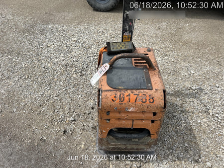 2023 Multiquip MVH158 Honda GX200, 17" Plate, Gas