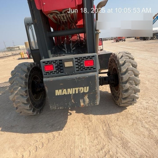 2019 Manitou MTA10055 Manitou MTA10055 - 120 HP T4, Canopy, Worklights/Strobe, Beacon, 66" Carriage, 60" Forks, Solid Tires, Lift Hook, Aux Hydraulics