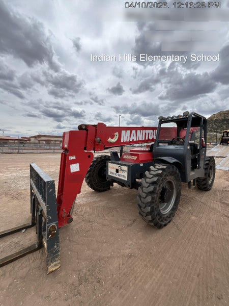 2019 Manitou MTA8044 MTA 8044 - 74 HP T4, Canopy, Worklights/Strobe, Beacon, 66" Carriage, 48" Forks, Solid Tires, Lift Hook, Aux Hydraulics