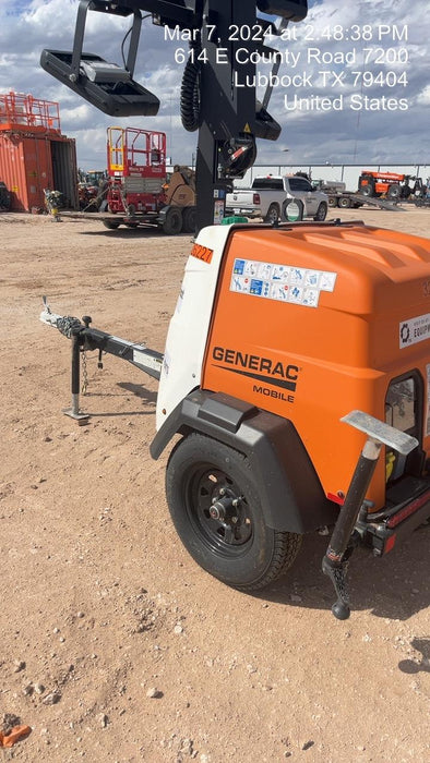 2023 Generac MLT2 Diesel, Flex Switch 120V Input, Powerzone Controller, (4) 320W LED Lights, 4kW Generator, 39.9 Gal Fuel Tank, 2" Ball, T3