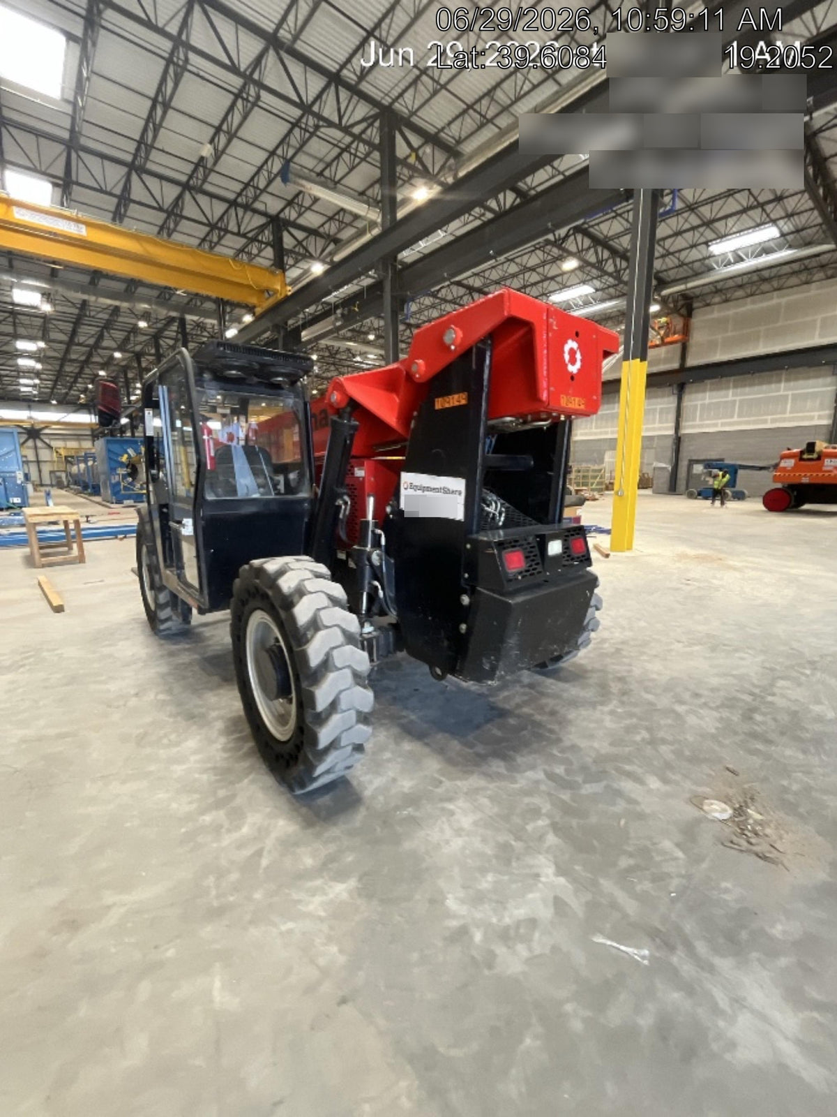 2020 Manitou MTA8044 Cab/Heat/Air, Solid Tires, Work Lights, Beacon, Aux Hydraulics, Back up Alarm, Lifting Eye, Mirrors, ES Keypad