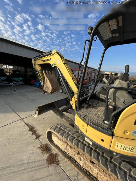 2020 Yanmar ViO35PR Open ROPS / Rubber Track / NO COUPLER