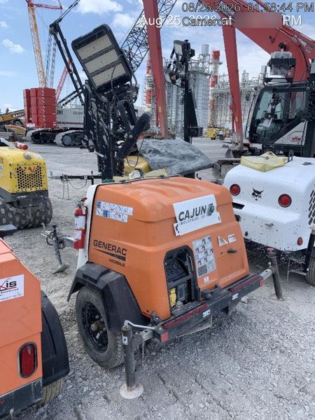 2023 Generac MLT2 Diesel, Flex Switch 120V Input, Powerzone Controller, 
(4) 320W LED Lights, 4kW Generator, 39.9 Gal Fuel Tank, 2" Ball, T3