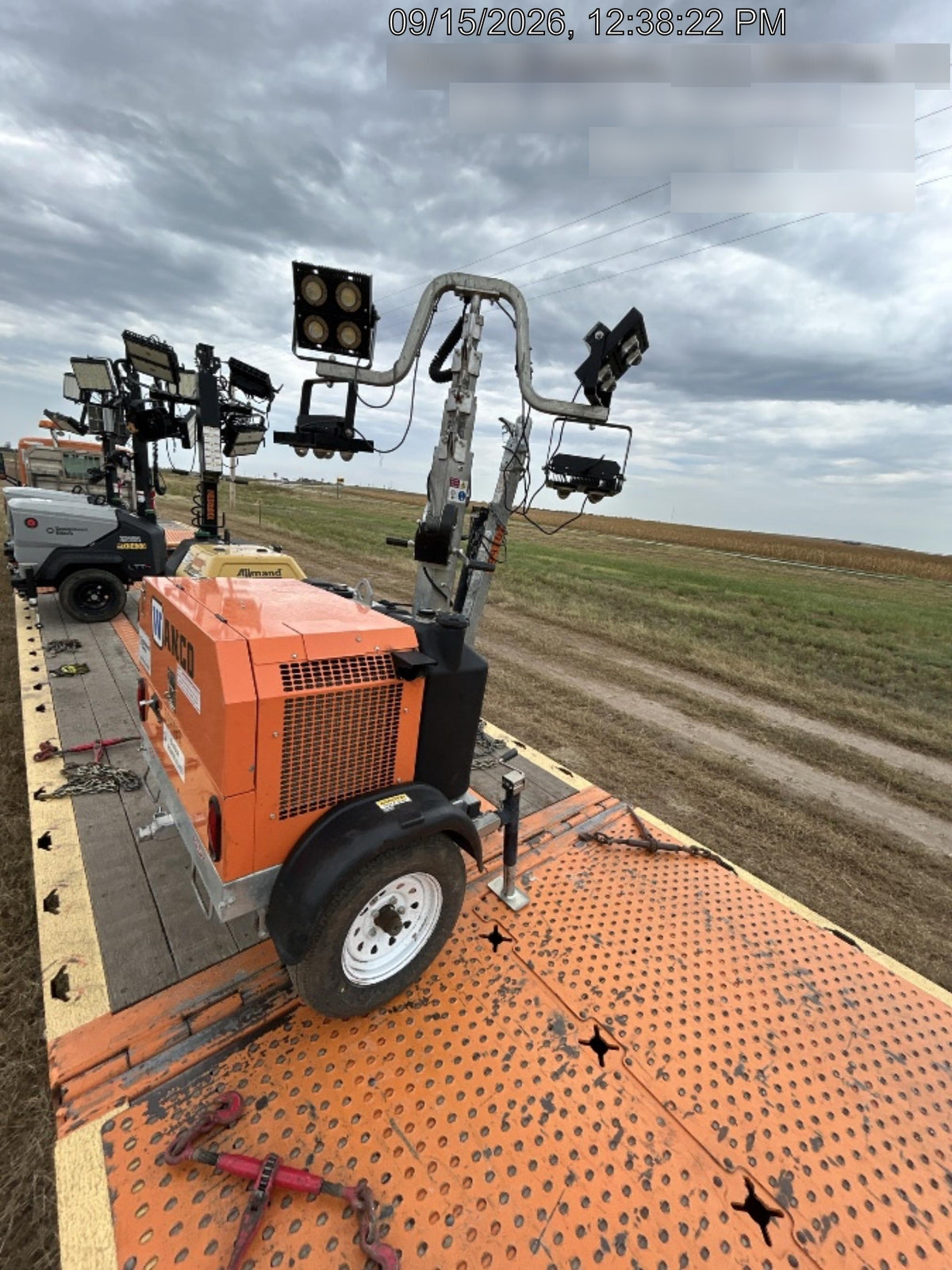 2024 Wanco WLTT-4MM4K Diesel, Deep Sea Controller, Shore Power Plug, Auto Start, (4) 350W LED Floodlights, 4kW Generator, 60 Gal Fuel Tank, 2" Ball, T3