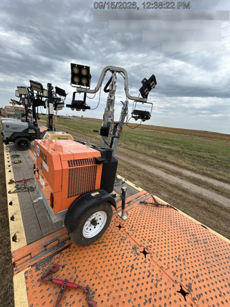 2024 Wanco WLTT-4MM4K Diesel, Deep Sea Controller, Shore Power Plug, Auto Start, (4) 350W LED Floodlights, 4kW Generator, 60 Gal Fuel Tank, 2" Ball, T3