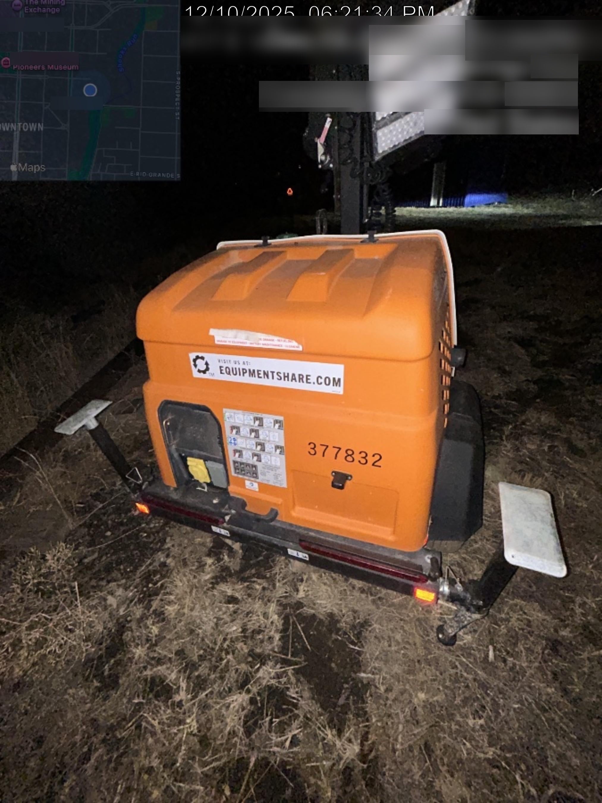 2023 Generac MLT2 Diesel, Flex Switch 120V Input, Powerzone Controller, 
(4) 320W LED Lights, 4kW Generator, 39.9 Gal Fuel Tank, 2" Ball, T3