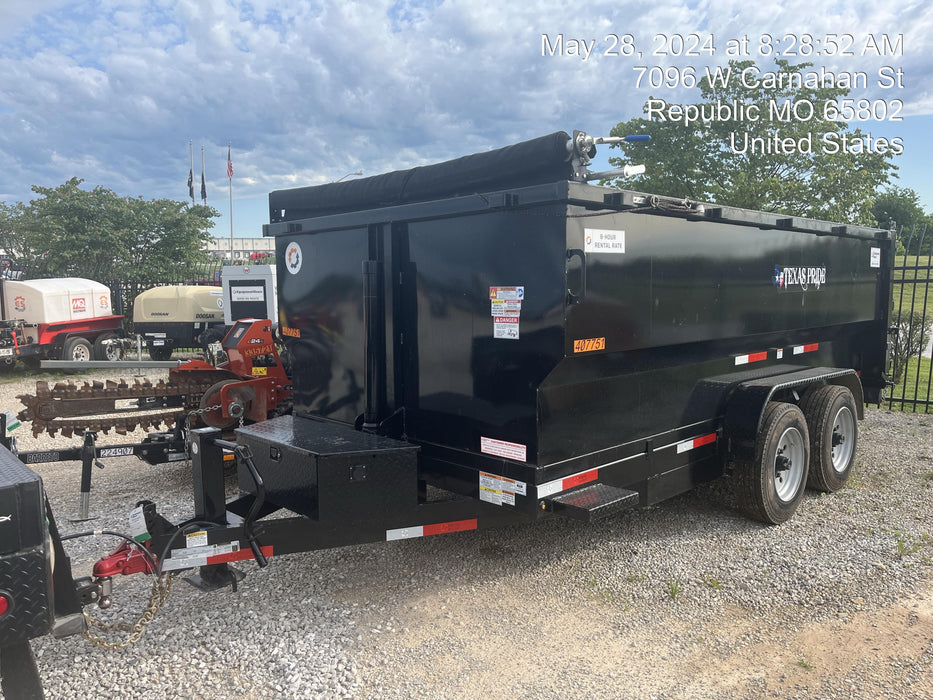 2024 TEXAS PRIDE TRAILERS DT714416KBP