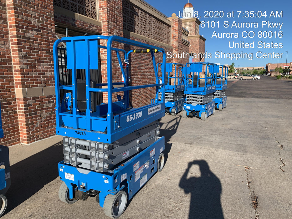 2020 Genie GS-1930 Fixed rails with chain entry gate - Pre A92.20