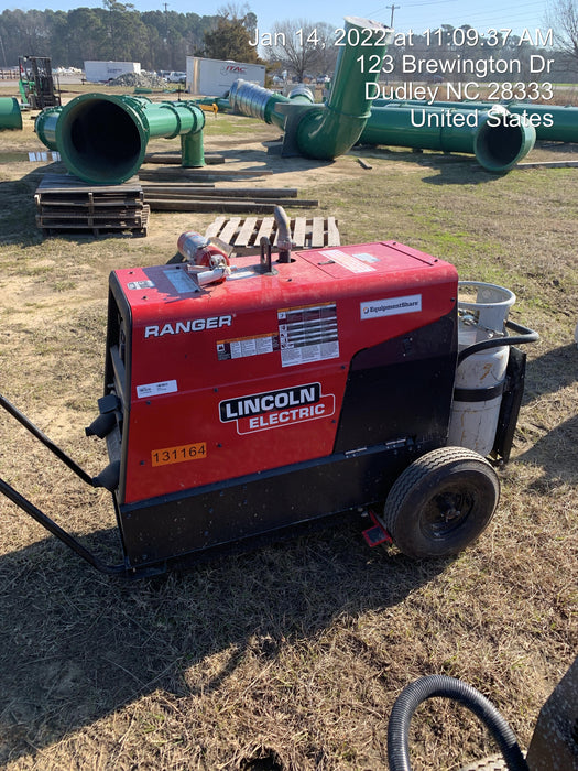 2021 Lincoln Electric Ranger 305 LPG K3430-1, Ranger 305 LPG, Undercarriage, Tank Holder & Strap, 10kw AC Gen, 25hp Kohler LPG Eng