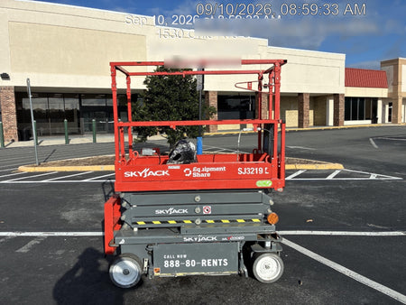 2024 Skyjack SJ3219 Electric Drive, Sld NM Tires, DBcns, RFRails, Power to Platform, T3 + Access Control