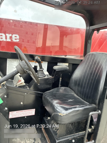 2019 Manitou MTA8044 74hp T4F, Open ROPS, Cab and Boom LED work lights, Auxiliary Hydraulics, Solid Tires, Amber strobe, Lift Hook 66" Carriage, 60" Forks
