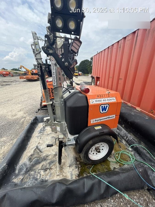 2024 Wanco WLTT-4MM4K Diesel, Deep Sea Controller, Shore Power Plug, Auto Start, (4) 350W LED Floodlights, 4kW Generator, 60 Gal Fuel Tank, 2" Ball, T3