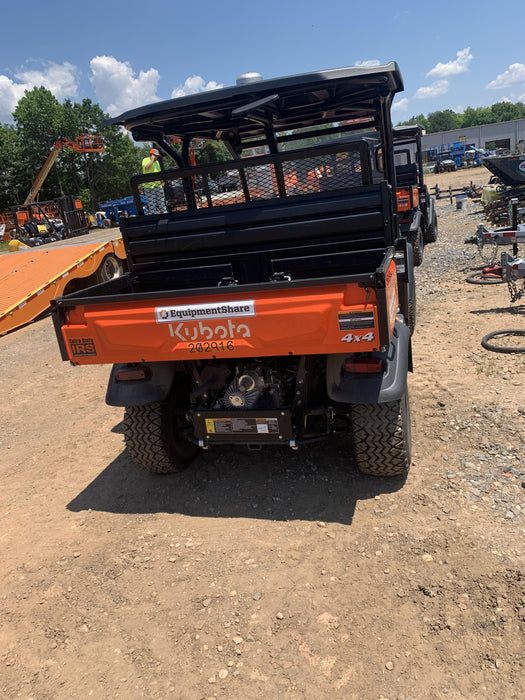 2022 Kubota RTV-X1140W-H Plastic Canopy, Windshield Acrylic Clear, LED Strobe Light, Wire Harness Kit, Back up Alarm