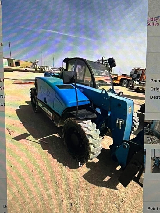 2019 Genie GTH-5519 Cab/Heat/AC, Solid RT Tires, LED Work Lights, Beacon