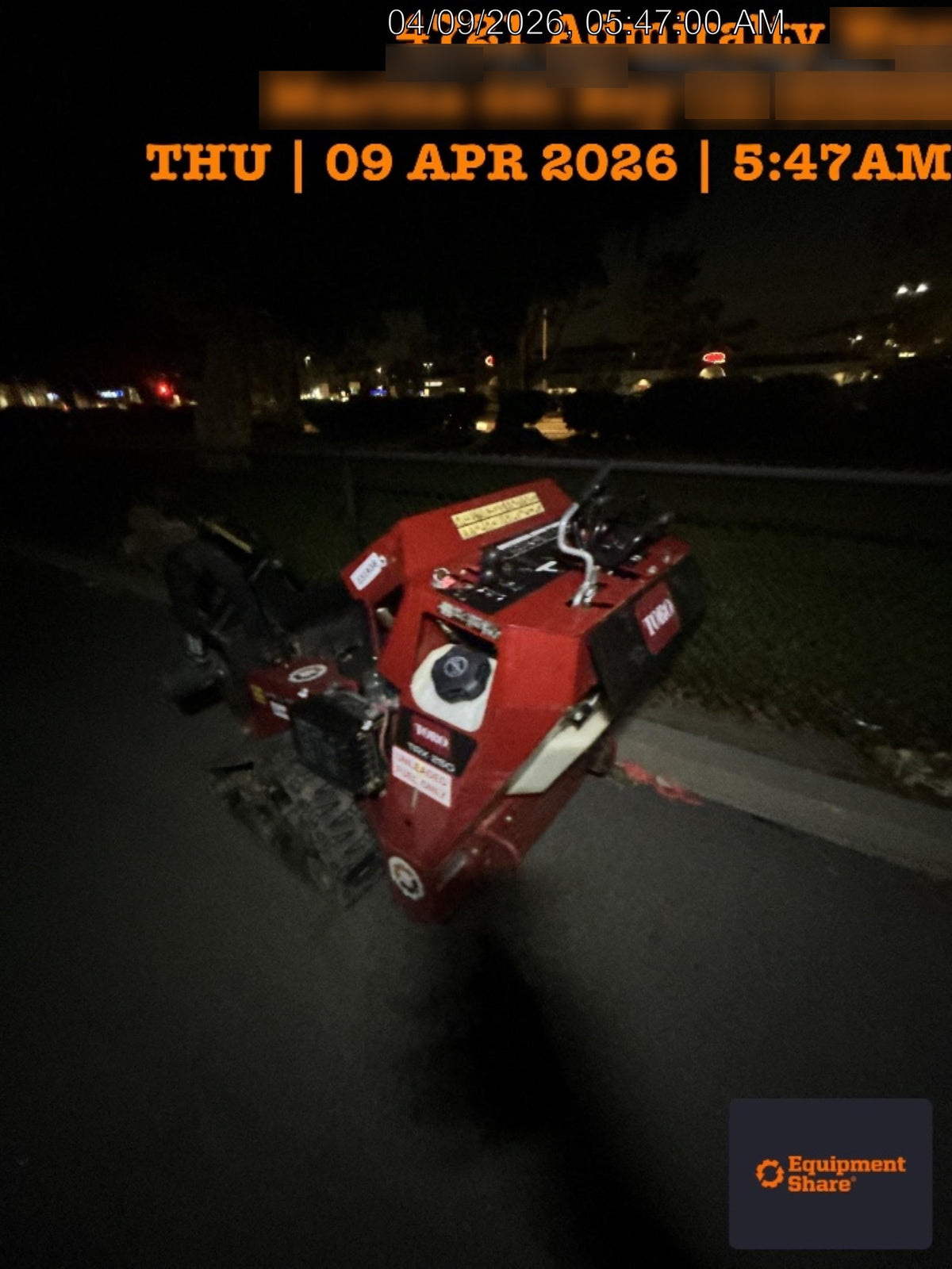2022 TORO TRX-250