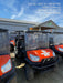 Kubota RTV-X1140W-H 4WD utility cart -LED strobe -Windshield tempered glass -Plastic canopy -Wire harness kit -Backup alarm