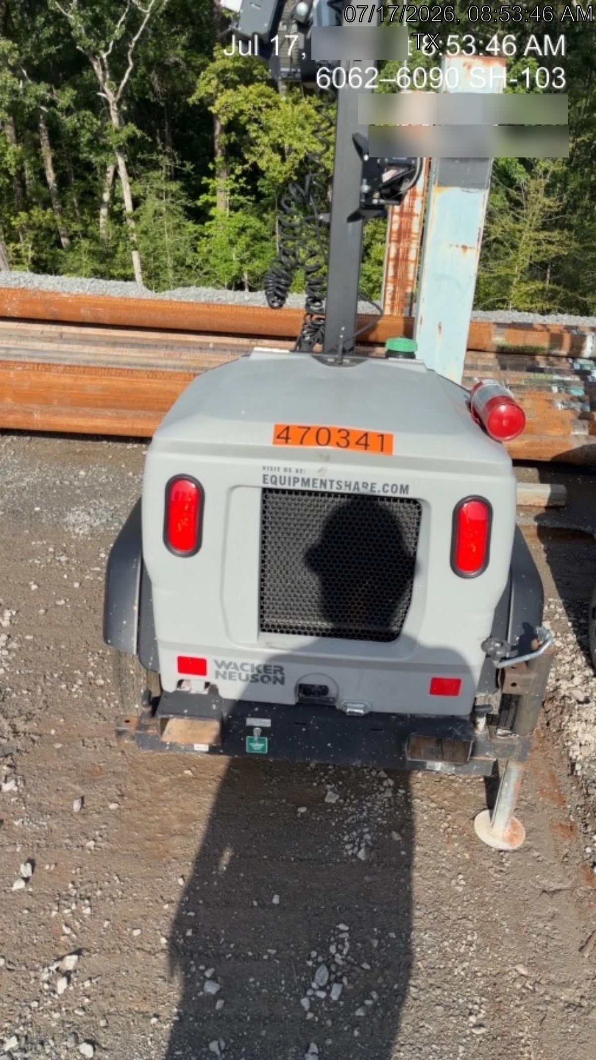 2024 Wacker Neuson LTT4 Diesel, Kohler KDW702, Deep Sea Controller, Auto Start, LED 320W, Bypass Outlet, T3