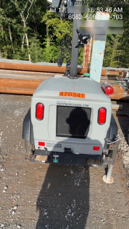 2024 Wacker Neuson LTT4 Diesel, Kohler KDW702, Deep Sea Controller, Auto Start, LED 320W, Bypass Outlet, T3