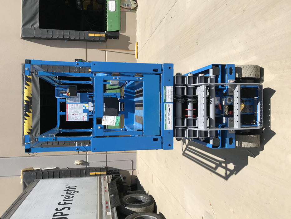 2020 Genie GS-1930 Solid Non Marking Tires, Beacon, Folding rails with half height swing gate, 800W Inverter