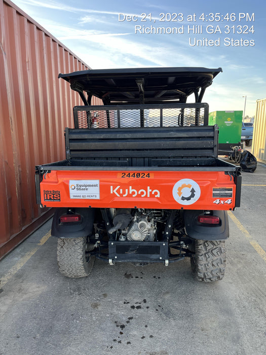 2022 KUBOTA RTV-X1140W-H (Canopy)