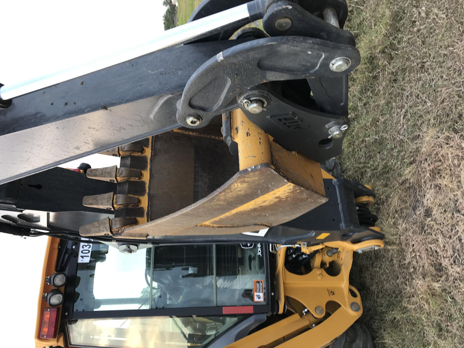 2020 John Deere 310LEP Cab/Heat/Air, 4WD, Standard Stick, Pilot Controls, 2 Way Hydraulics, TAG Manual QC