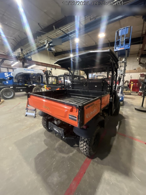 2021 Kubota RTV-X1140W-H Plastic Canopy, Windshield Acrylic Clear, LED Strobe Light, Wire Harness Kit, Back up Alarm